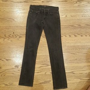 7 for all mankind black jeans